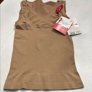 NEW Skinnygirl Tan Sleeveless Shaping Torsette / Camisole Size XL